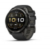 Garmin Fenix 9 Pro 010-04337-16 smartwatch, 51 mm, Carbon Gray DLC titanium, black/Pebble Grey silicone band