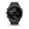 Garmin Fenix 9 Pro 010-04337-16 smartwatch, 51 mm, Carbon Gray DLC titanium, black/Pebble Grey silicone band