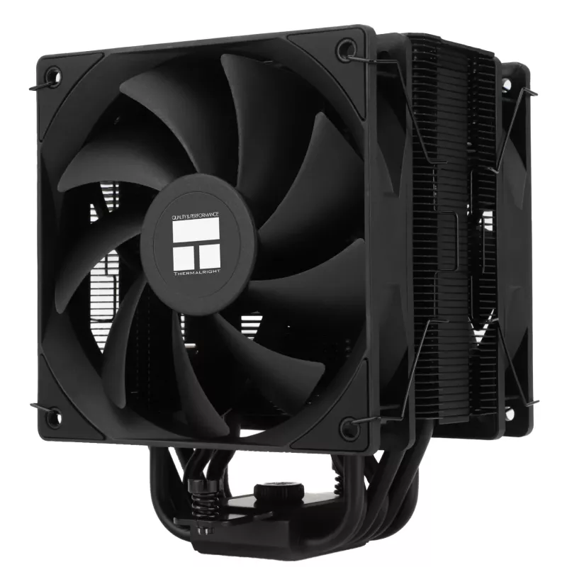 Thermalright Burst Assassin 120 EVO Dark CPU cooler, 120 mm, black