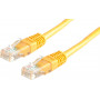 Secomp STANDARD 11.55.1730 UTP patch cable, Cat.6 (Class E), yellow, 0.5 m