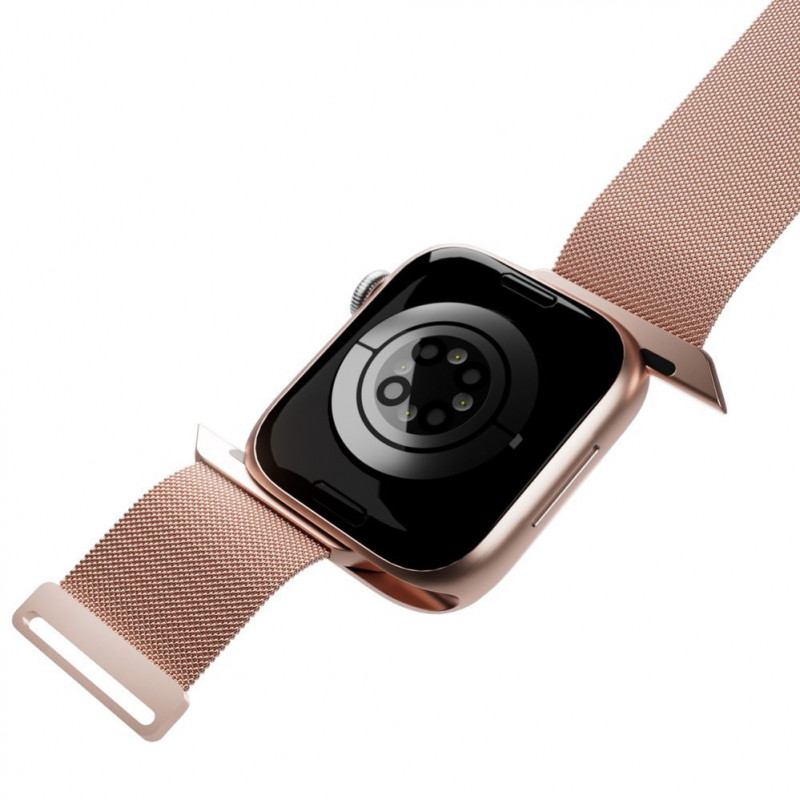 Puro Milanese PUMILAW40ROSE stainless steel band for Apple Watch 38/40/41 mm, pink