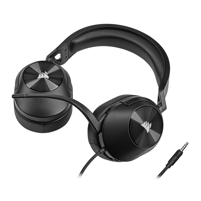 Corsair HS55 Surround CA-9011260-AP wired gaming headset, Dolby Audio 7.1, carbon black
