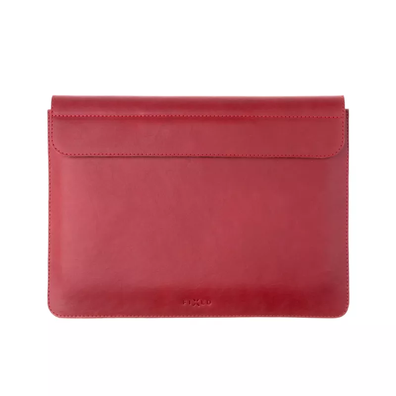 FIXED Oxford FIXOX2-PRO14-RD leather case for Apple MacBook Pro 14 (2021/2023/2024), red