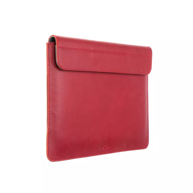 FIXED Oxford FIXOX2-PRO14-RD leather case for Apple MacBook Pro 14 (2021/2023/2024), red