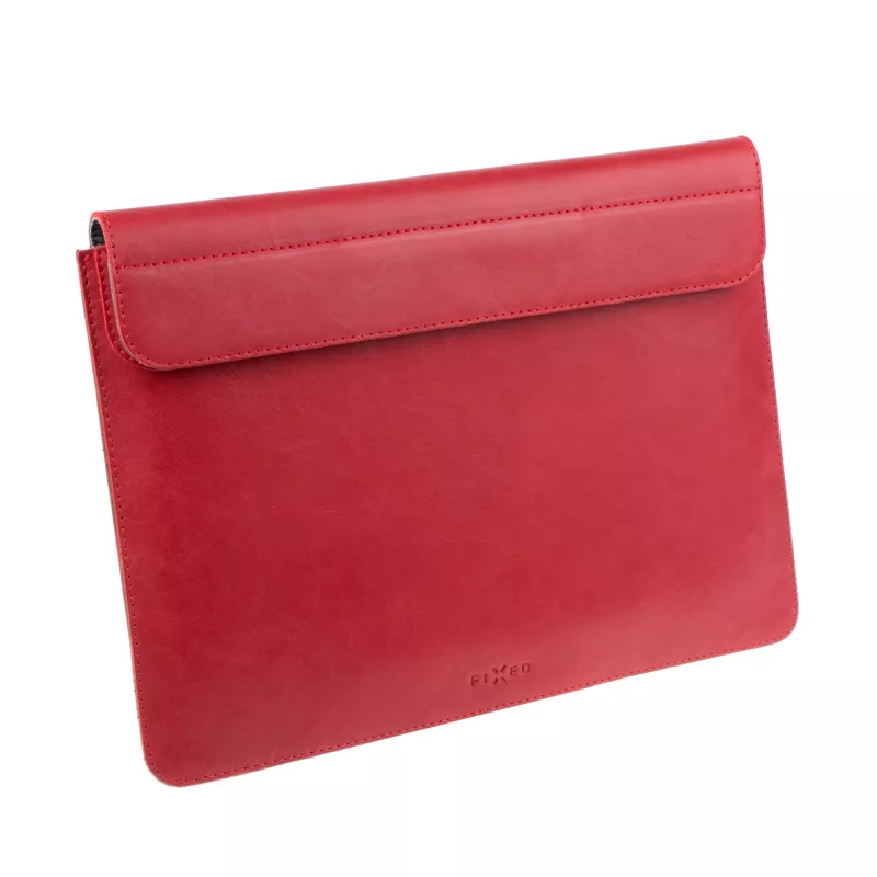 FIXED Oxford FIXOX2-PRO14-RD leather case for Apple MacBook Pro 14 (2021/2023/2024), red