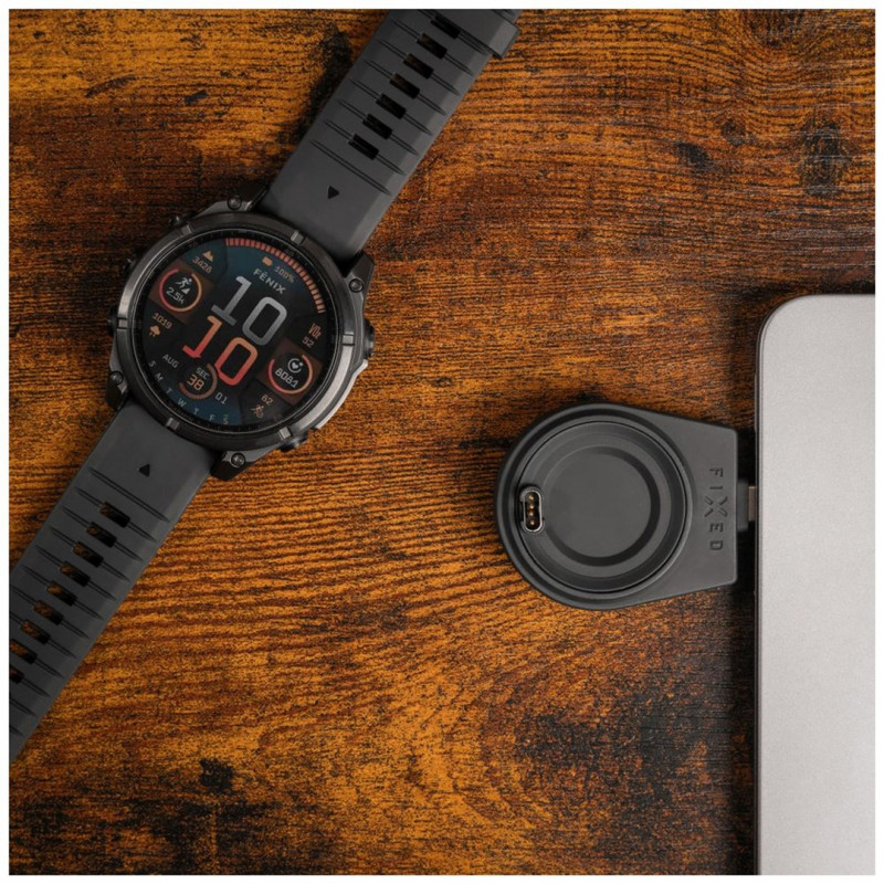 Fixed Powerstation for Garmin 3-in-1 wireless charger, Qi, 18 W, black