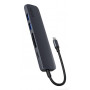 Epico 6in1 Alu Hub 8K USB-C, sky blue