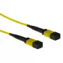 ACT 10 m singlemode 9/125 OS2 fibre patch cable, MTP female connectors, polarity A, RL7790
