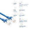ACT FC2602 2 m S/FTP CAT6A ultra-flex patch cable, TPE, snagless, RJ45, blue