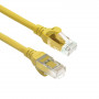 ACT FC1807 U/UTP CAT6A TPE ultra-flex patch cable with RJ45 connectors, snagless, 7 m, yellow