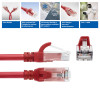 ACT FC1510 U/UTP CAT6A ultra-flex patch cable, TPE, snagless, RJ45, 10 m, red