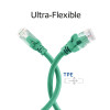 ACT FC1703 U/UTP CAT6A patch cable, TPE, ultra-flex, snagless, RJ45, 3 m, green