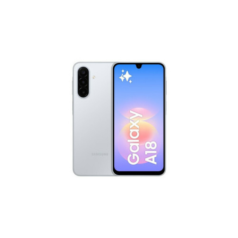 Samsung A18 4G smartphone, Dual SIM, 8 GB RAM, 256 GB, silver, OEM