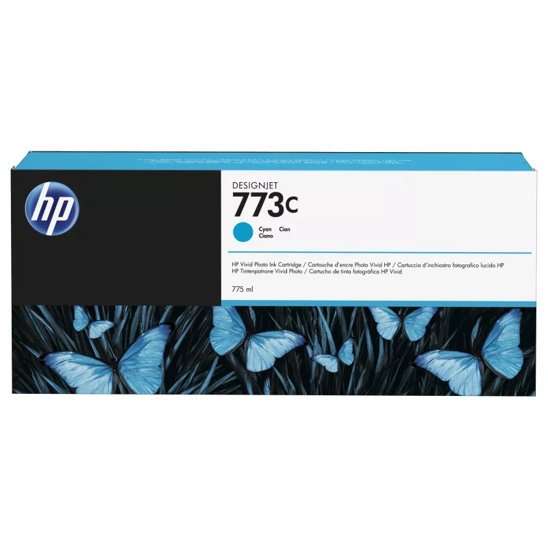 HP 773C C1Q42A ink for DesignJet Z6600, Z6610, Z6800, Z6810, cyan