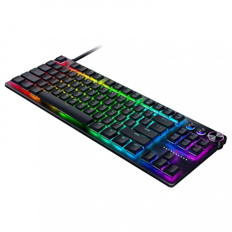 Razer Huntsman V3 Pro Low-Profile TKL gaming keyboard, analog switches, DE (ISO) layout, black