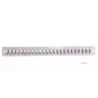 EFB Elektronik SB-FP-24SC-S-OS2 populated front panel, 24 x LC duplex couplers, OS2, grey