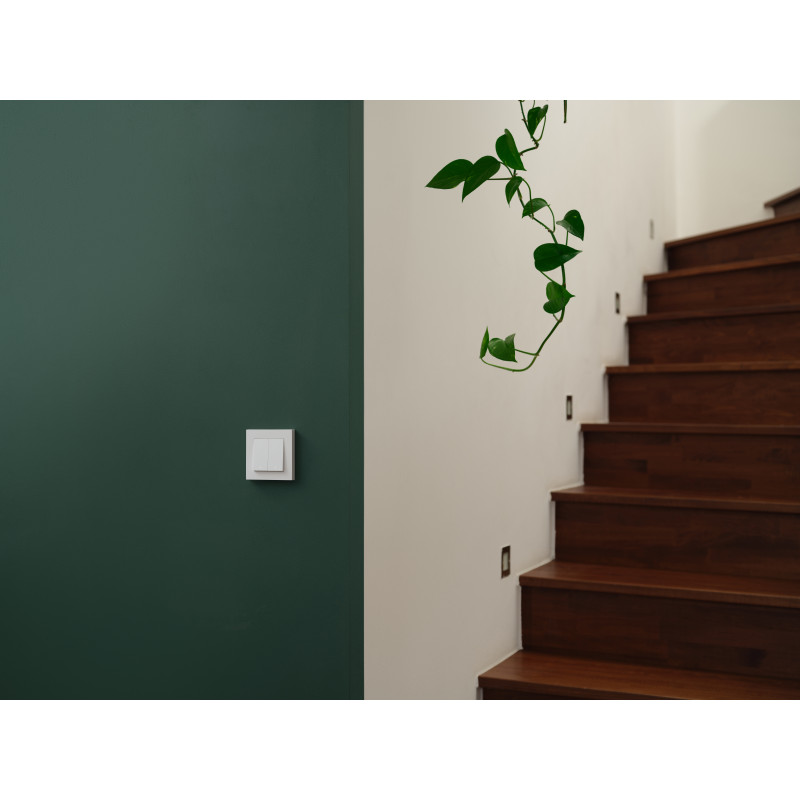 Osram SMART+ MATTER wall switch, 2 channel, white