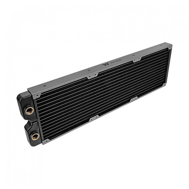 Thermaltake Pacific SR420 slim radiator for DIY liquid cooling, black