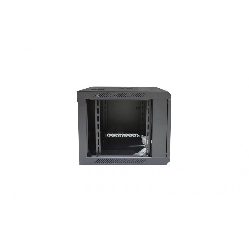 Digitus DN-W19 06U/450/B 6U wall-mounted rack cabinet, black