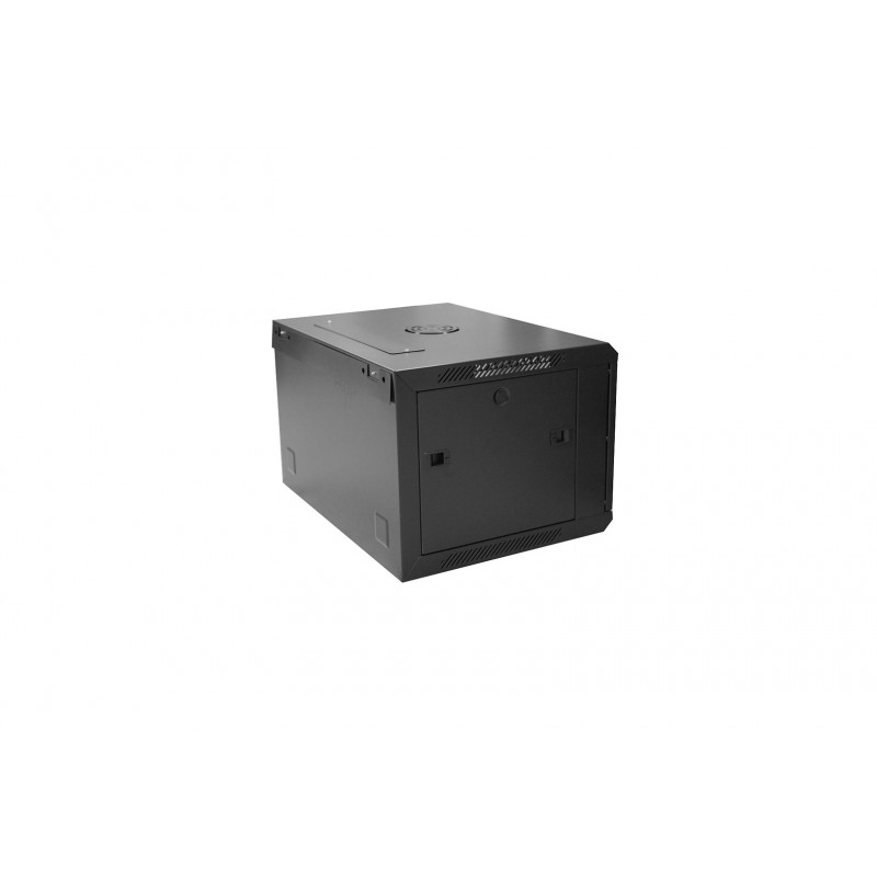 Digitus DN-W19 06U/450/B 6U wall-mounted rack cabinet, black