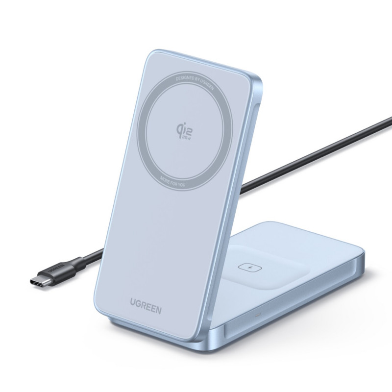 Ugreen W756 55963 MagFlow 2-in-1 inductive charger