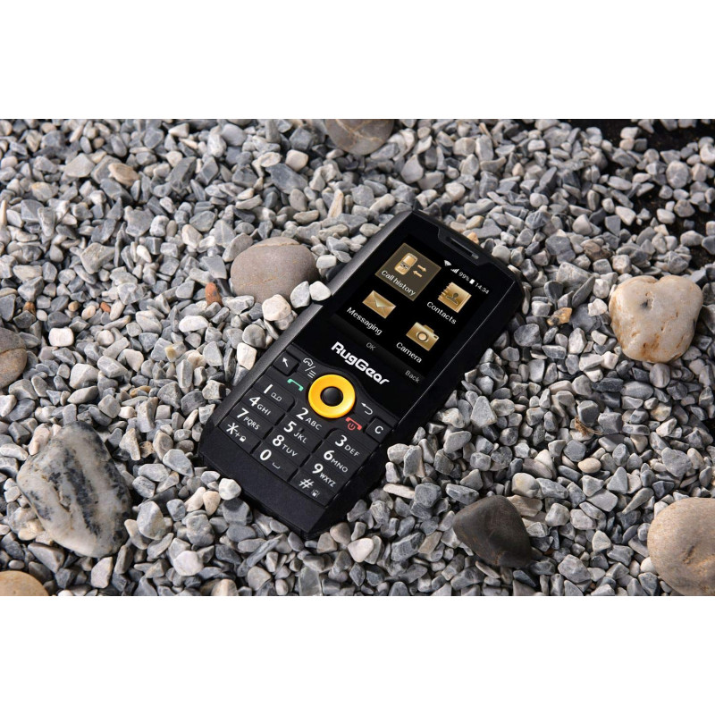 RugGear RG150 rugged feature phone, Dual SIM, black