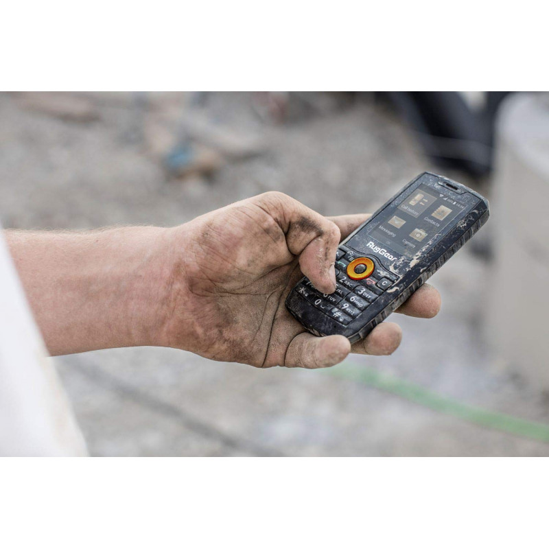 RugGear RG150 rugged feature phone, Dual SIM, black