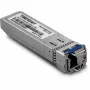 TRENDnet TEG-10GBS10D2 SFP+ transceiver module, 10G, single-mode, dual wavelength, LC, 10 km