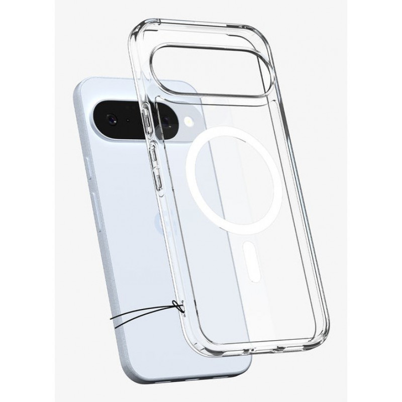 Spigen Ultra Hybrid MagSafe case for Google Pixel 10 Pro / Pixel 10, clear white
