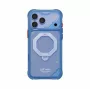 Skinarma Saturn MagSafe + Rotating Kick Stand case for iPhone 18 Pro Max / 17 Pro Max, blue