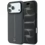 Mercedes Mer008907 Leather Semi Wrap with Iconic Line MagSafe case for iPhone 18 Pro / 17 Pro, anthracite
