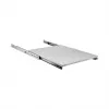 EFB Elektronik 691651NAGR.68 19″ 1U pull-out shelf, installation depth 378–612 mm, 30 kg, RAL 7035