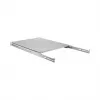 EFB Elektronik 691651NAGR.68 19″ 1U pull-out shelf, installation depth 378–612 mm, 30 kg, RAL 7035