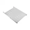 EFB Elektronik 691651NAGR.68 19″ 1U pull-out shelf, installation depth 378–612 mm, 30 kg, RAL 7035