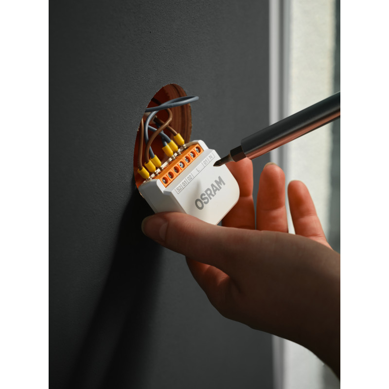 Osram SMART+ WiFi switch module, 2 channels, white