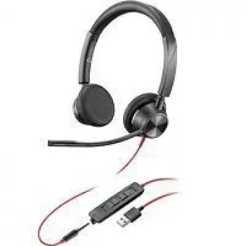 Poly Blackwire 3315 on-ear headset, USB-A, black, 213936-101