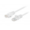 Lanberg PCU5-20CC-0050-W CAT.5E UTP patch cable, 0.5 m, white (10 pcs)