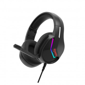 Marvo Tactic 40 H8618 BK gaming headset, wired, RGB, black