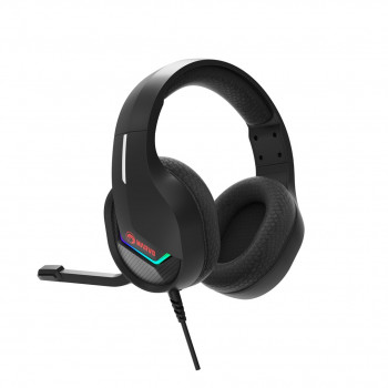 Marvo Tactic 40 H8618 BK gaming headset, wired, RGB, black