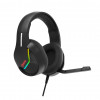 Marvo Tactic 40 H8618 BK gaming headset, wired, RGB, black