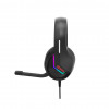 Marvo Tactic 40 H8618 BK gaming headset, wired, RGB, black