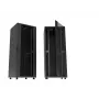 LogiLink Canovate D16S66B network rack cabinet, 16U, 48.3 cm (19″), black (RAL 9005)
