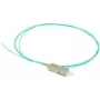 ACT RL8695 SC pigtail fibre optic cable, 1 m, OM3, LSZH, aqua
