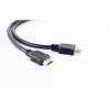 Wentronic 77473-E HDMI cable, 3 m, 3D, Ethernet, 4K 60 Hz, gold-plated