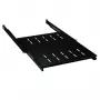 EFB Elektronik 691651NATS.68 19″ 1U pull-out shelf, mounting depth 378–612 mm, 30 kg, ST600+800, RAL9005