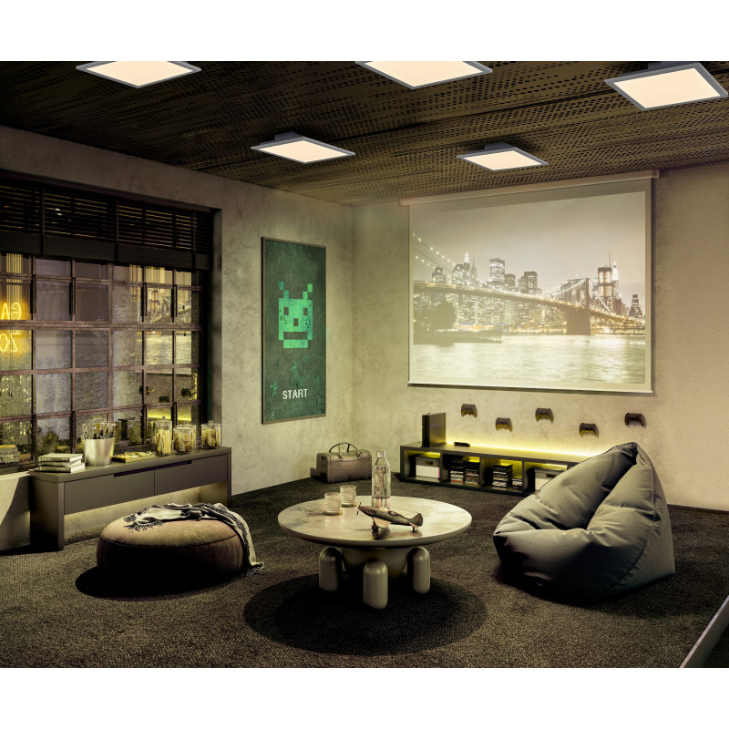 Osram SMART+ WiFi Planon Magic Panel 450x450 mm smart light panel, RGB+TW, dimmable, 24 W, white