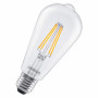 Osram SMART+ MATTER Dimmable Classic Edison 60 827 E27 smart light bulb, 6 W, warm white, Wi-Fi