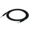 SSQ JMPJMP2 Pro audio cable, 6.3 mm mono jack to 6.3 mm mono jack with Neutrik connectors, 2 m