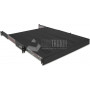 Wirewin SHELF PO 600 BL 19-inch 1U pull-out shelf, up to 35 kg, black