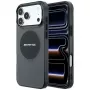 Mercedes AMG00131 smartphone case for iPhone 18 Pro Max / 17 Pro Max, IML Transparent Bicolor Block, MagSafe, black